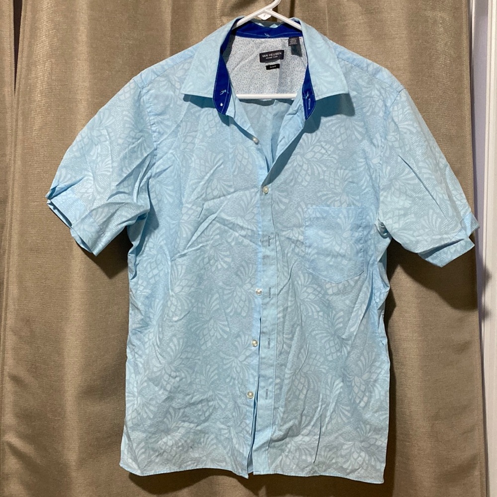 Van Heusen mens short sleeve button down